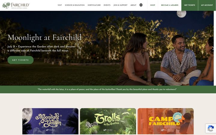 Képernyőkép: fairchildgarden.org