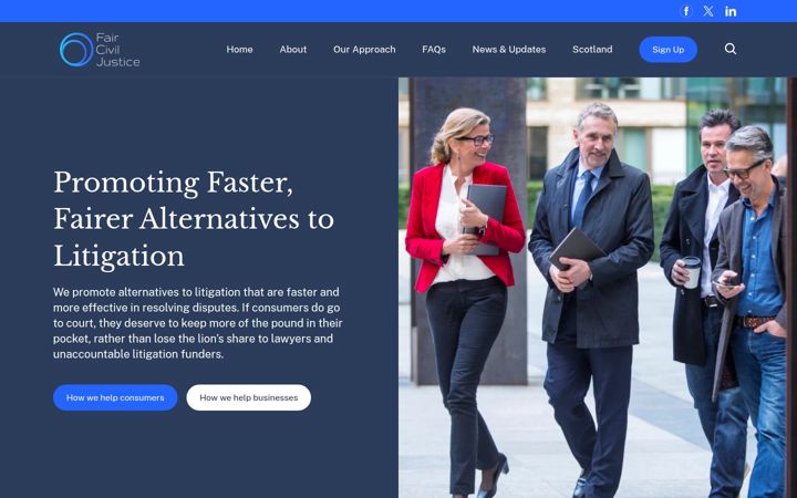 Screenshot of fairciviljustice.org