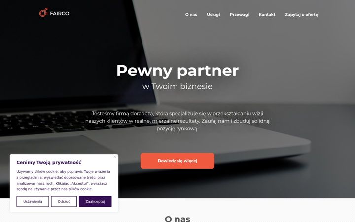 Screenshot of fairco.pl
