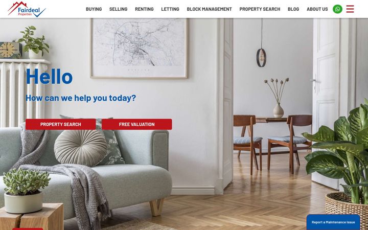 Screenshot of fairdealproperties.co.uk