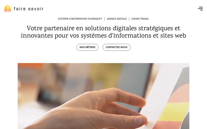 Captura de ecrã de faire-savoir.com