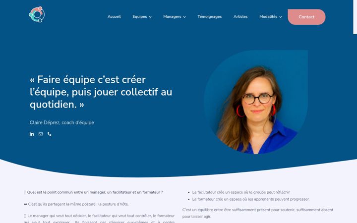 Snímek obrazovky faireequipe.net