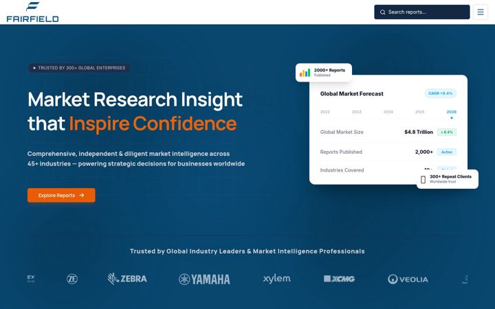 Screenshot of fairfieldmarketresearch.com