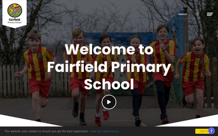 Screenshot of fairfieldprimary.co.uk