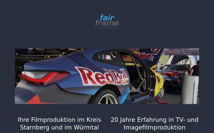 Screenshot of fairframe.de