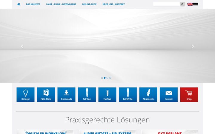 Screenshot of fairimplant.de