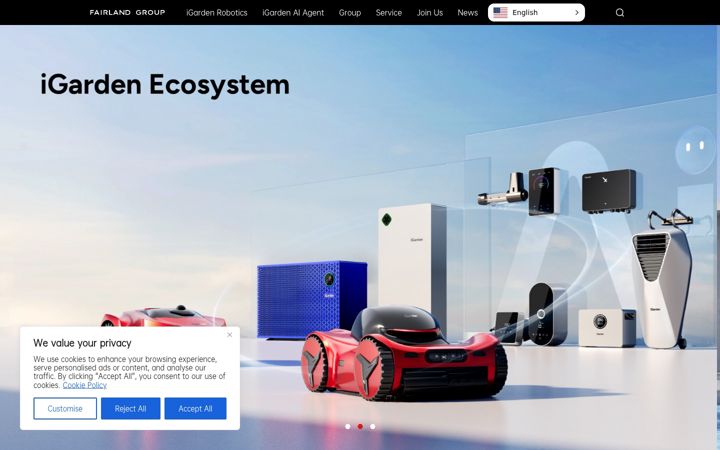Screenshot of fairlandgroup.com
