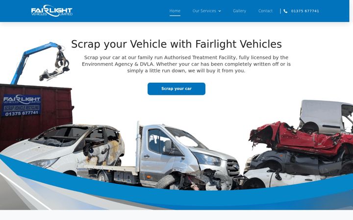 Zrzut ekranu fairlight-vehicles.co.uk