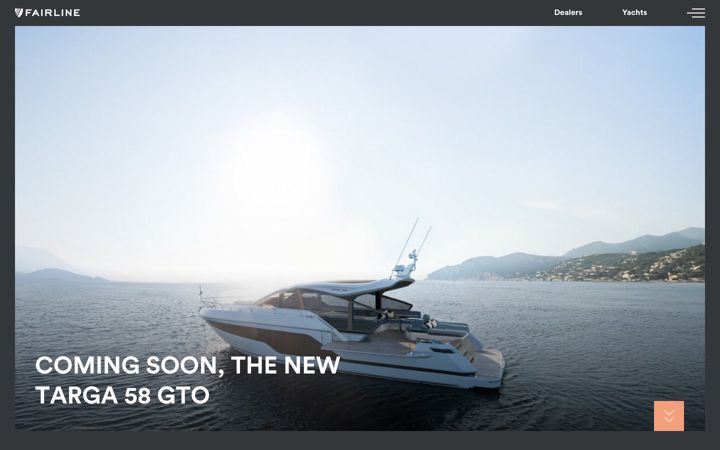 Screenshot of fairline.com