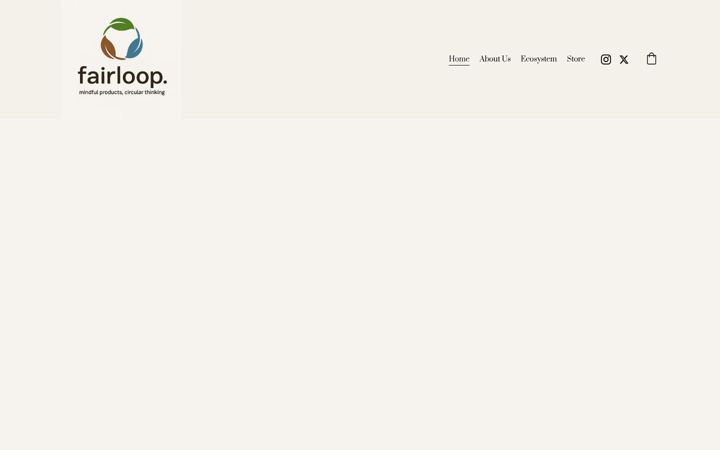Screenshot of fairloop.co.uk