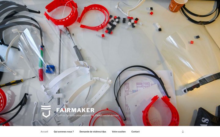 Captura de pantalla de fairmaker.be