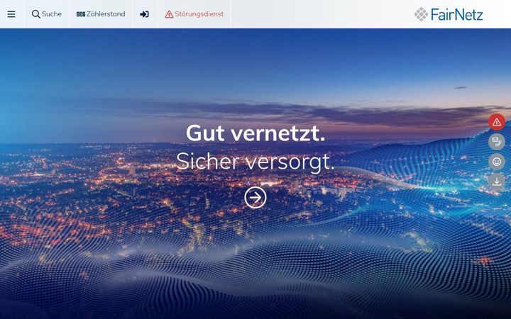 Ekrano kopija fairnetzgmbh.de