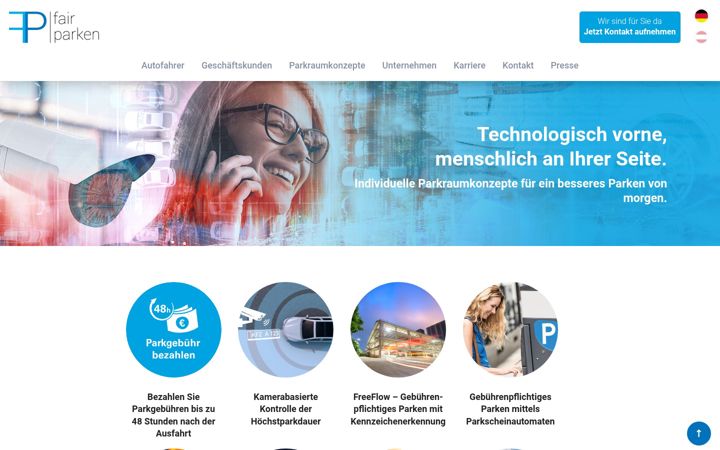 Screenshot of fairparken.com