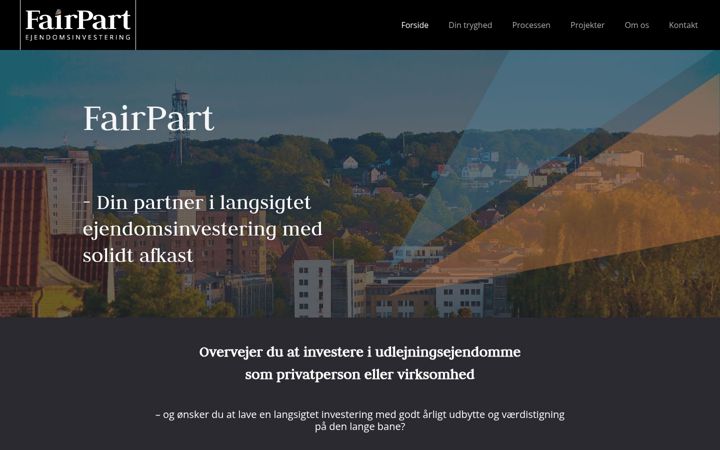 Screenshot of fairpart.dk