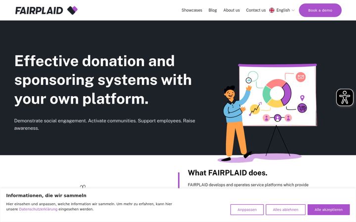 Screenshot of fairplaid.com