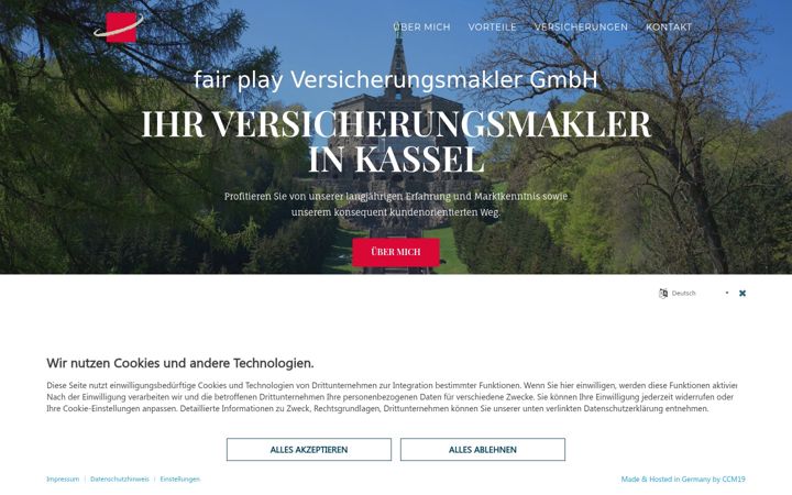 Screenshot of fairplay-kassel.de