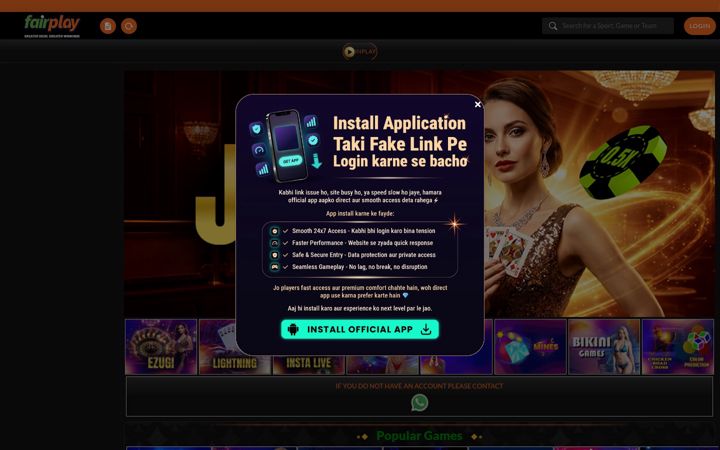 Screenshot von fairplay24.win