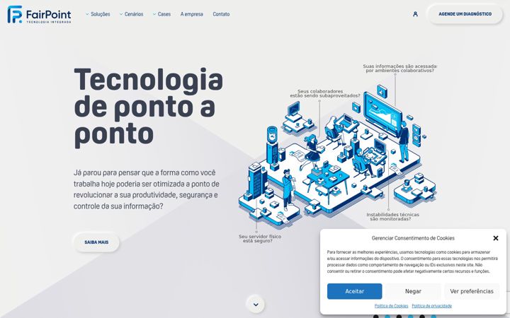 Snímek obrazovky fairpoint.com.br