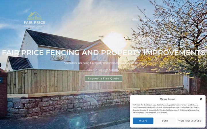 Screenshot of fairpriceproperty.com