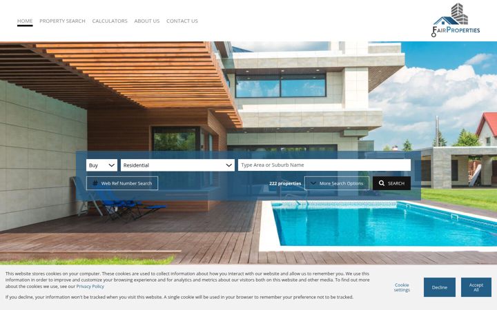 Képernyőkép: fairproperties.co.za