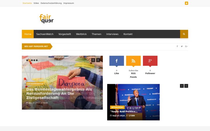 Snímek obrazovky fairquer.net