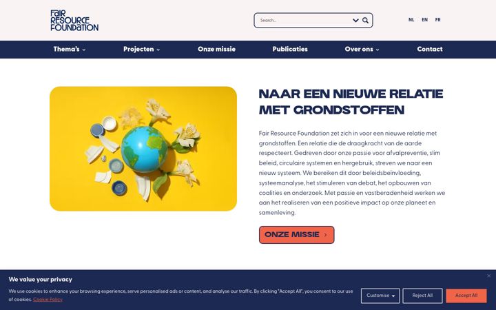 Screenshot of fairresourcefoundation.org