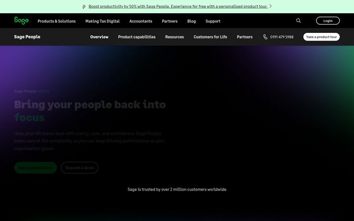 Screenshot of fairsail.com