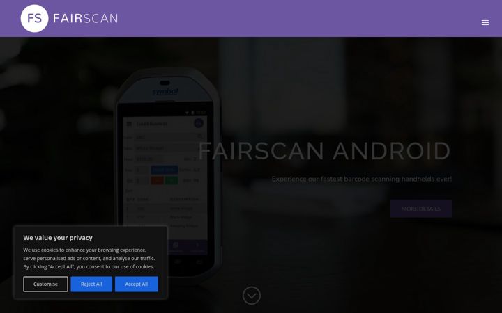Screenshot ta' fairscan.com.au