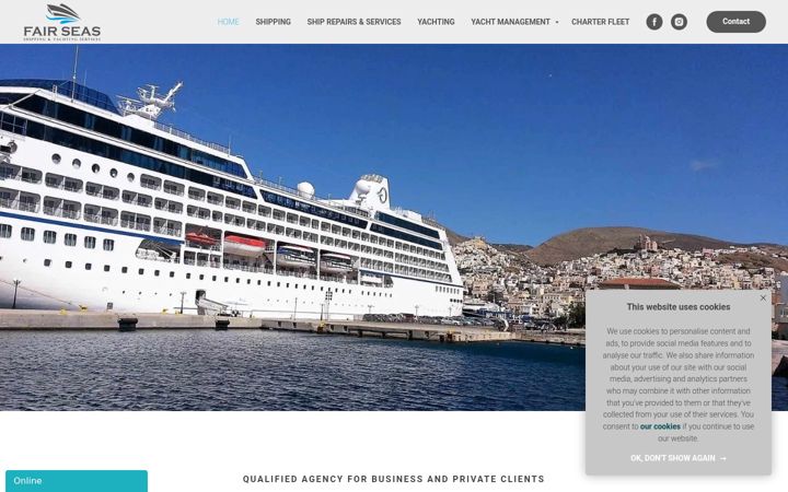 Screenshot of fairshipping.gr