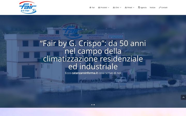Screenshot of fairsrl.it