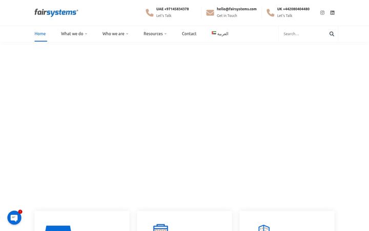 Screenshot of fairsystems.com