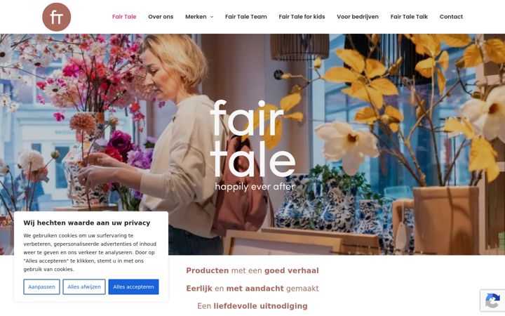 Screenshot of fairtalezutphen.nl