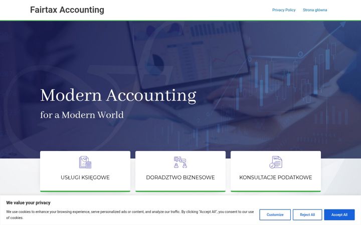 Screenshot of fairtaxaccounting.co.uk