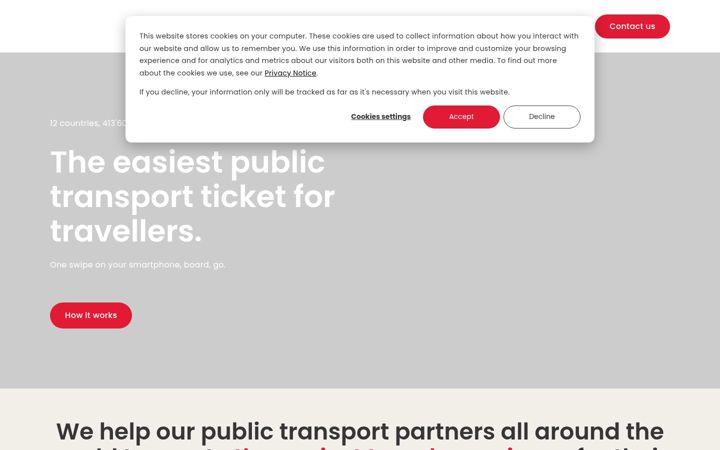 Screenshot of fairtiq.com