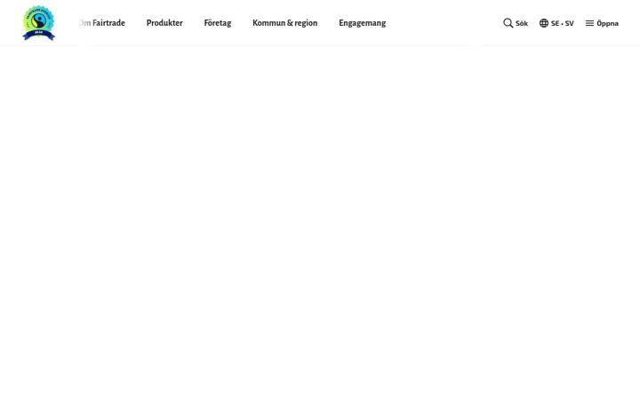 Screenshot of fairtrade.se