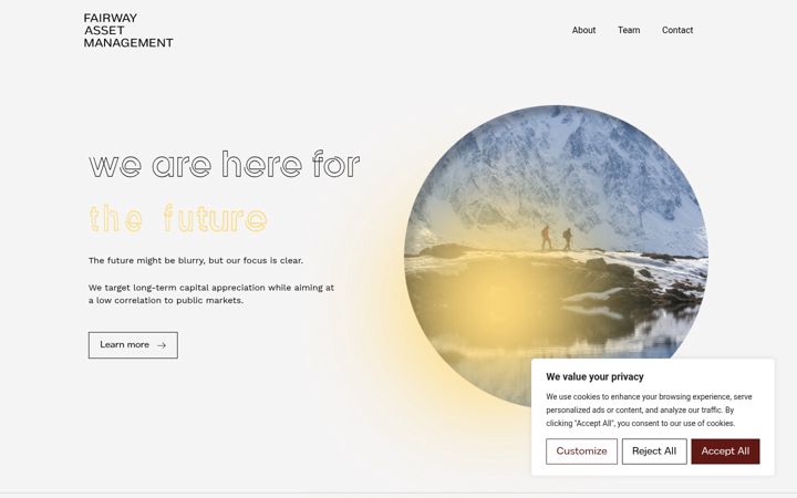 Screenshot of fairway-asset.com