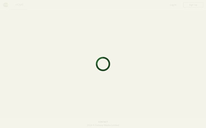 Screenshot of fairway.tv