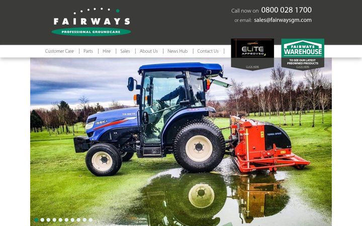 Screenshot of fairwaysgm.com
