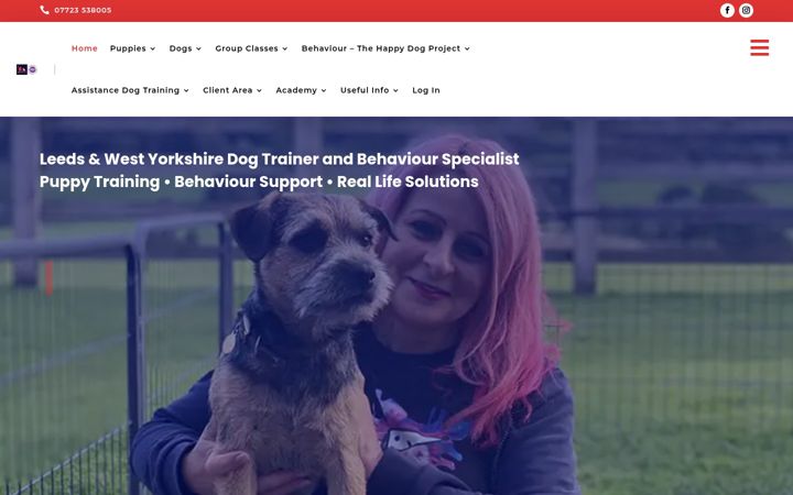 Screenshot of fairydogmother.co.uk