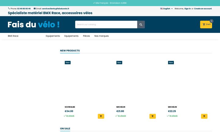 Screenshot of faisduvelo.fr