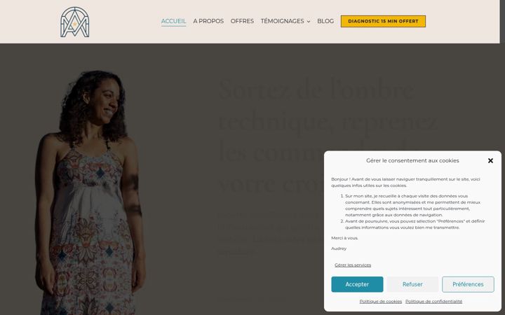 Screenshot of faitesbougervosid.com