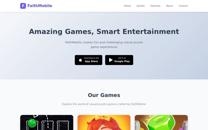 Screenshot of faithmobile.online