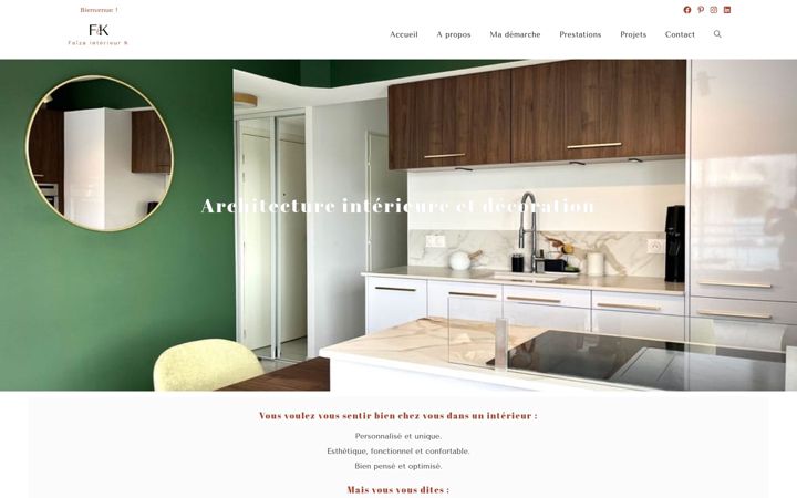Screenshot of faizainterieurk.com