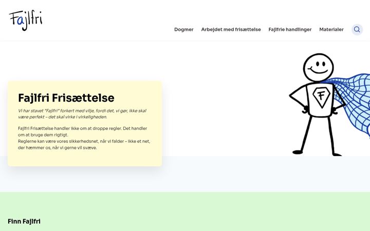 Screenshot of fajlfri.dk