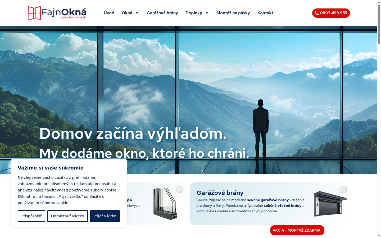 Screenshot tal-banner tal-kunsens muri qabel kwalunkwe interazzjoni