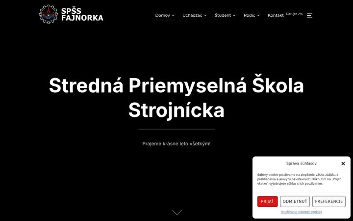 Snimka zaslona za fajnorka.sk