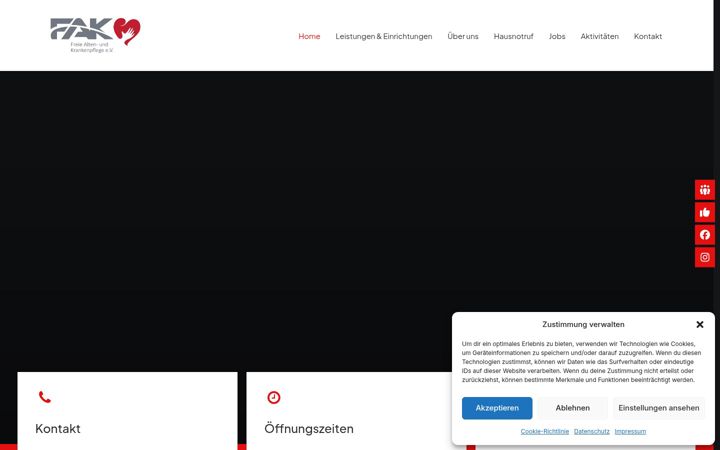 Screenshot of fak-dueren.de