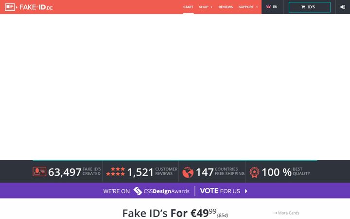 Screenshot von fake-id.de