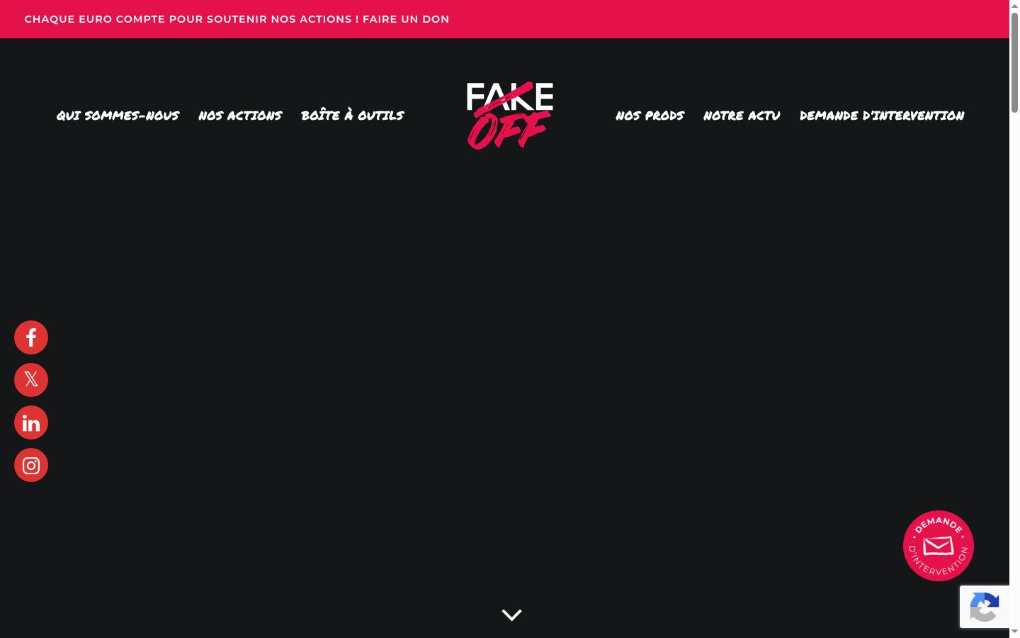 Screenshot του banner συγκατάθεσης που εμφανίστηκε πριν από οποιαδήποτε αλληλεπίδραση