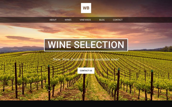 Screenshot of fakewinebarrel.com